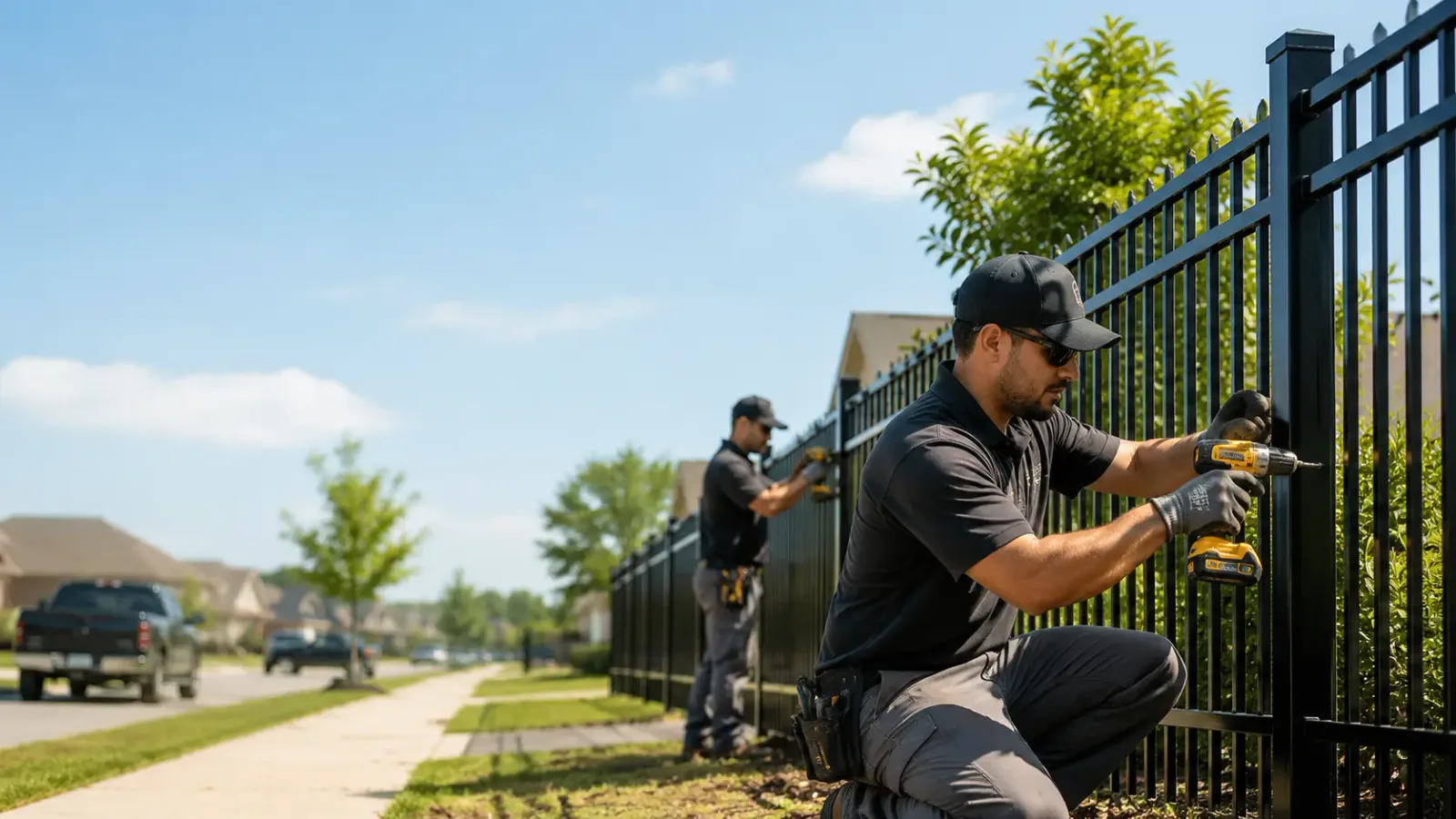 Metal Fence Installation in Brent, AL